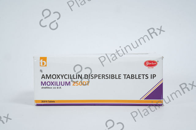 Moxilium 250mg Tablet DT 10s
