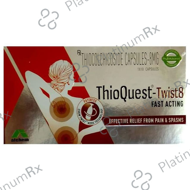 Thioquest-Twist 8 Fast Acting Capsule