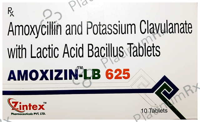 Amoxizin LB 625 Tablet 10s