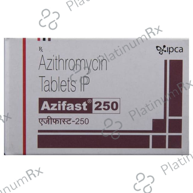 Azifast 250mg Tablet 6s (Ipca)