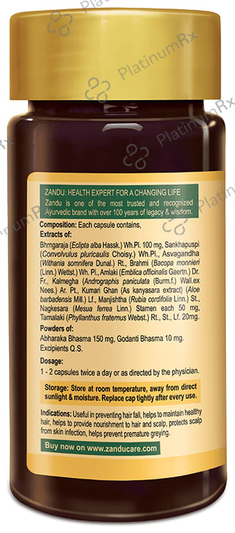Zandu Hair Growth Vitalizer Capsule