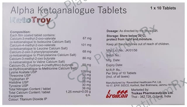 Ketotroy 10/25mg Tablet