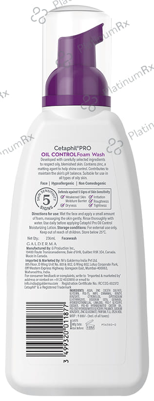 Cetaphil Pro Foam Wash 236ml
