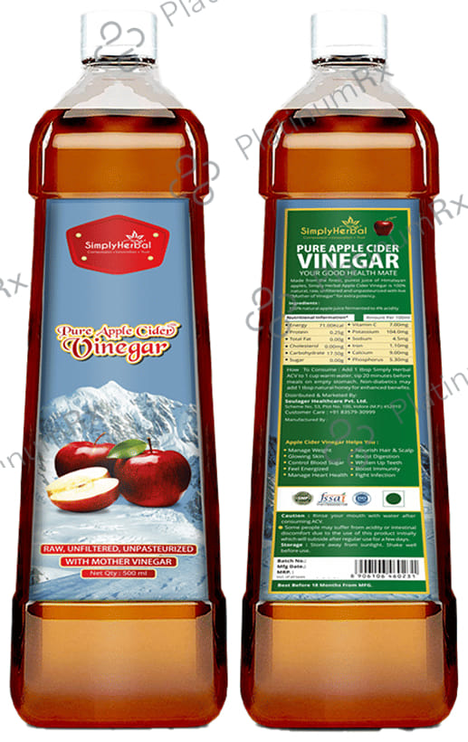 Simply Herbal Pure Apple Cider Vinegar with Mother