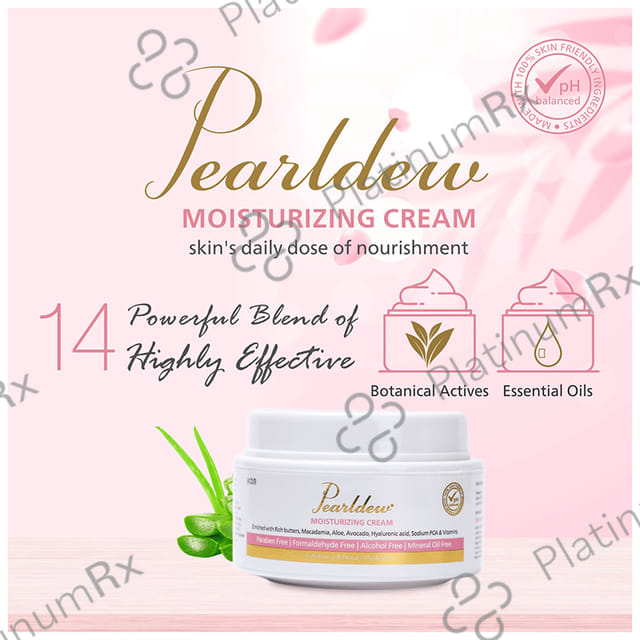Pearldew Moisturizing Cream (50gm Each) 2 jar