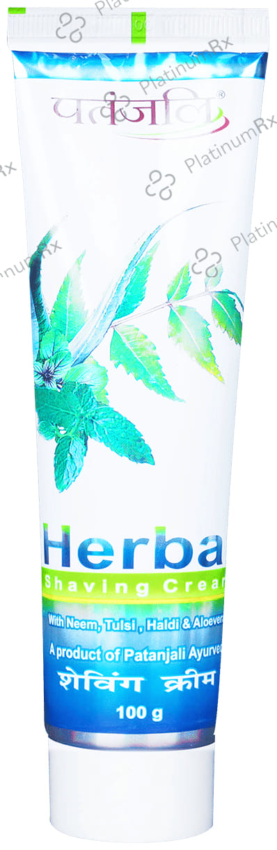 Patanjali Ayurveda Herbal Shaving Cream