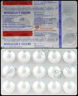Rosucus F 145/10mg Tablet 15s