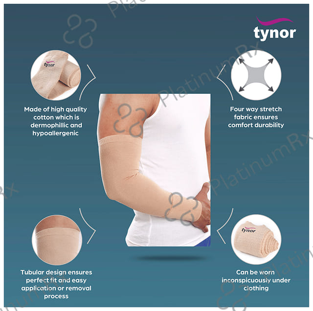 Tynor I-32 Tubular 1 Meter (100MM) Elastic Bandage 1s
