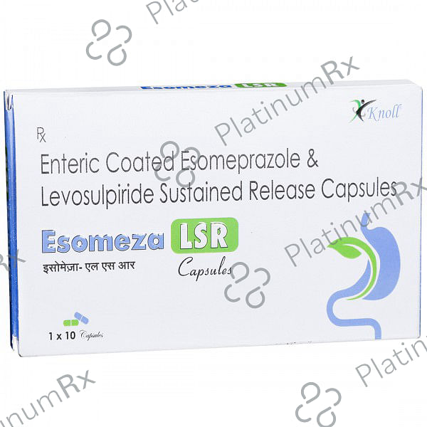 Esomeza LSR 40/75mg Capsule 10s