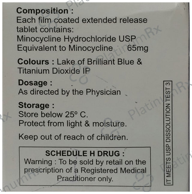 Minonil ER 65mg Tablet 10s