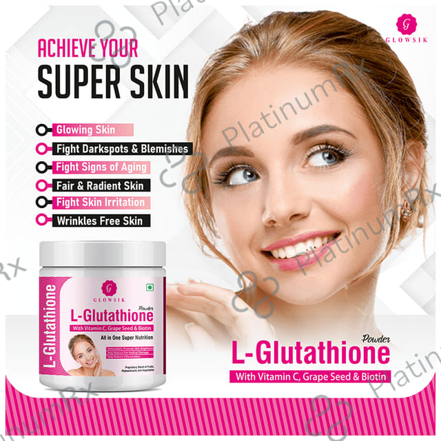 Glowsik L Glutathione Powder 300gm