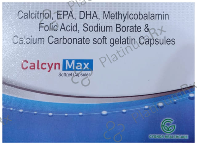 Calcyn Max Softgel Capsule