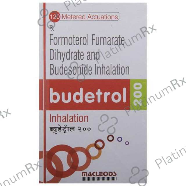 Budetrol 200/6mcg Inhaler 120MDI