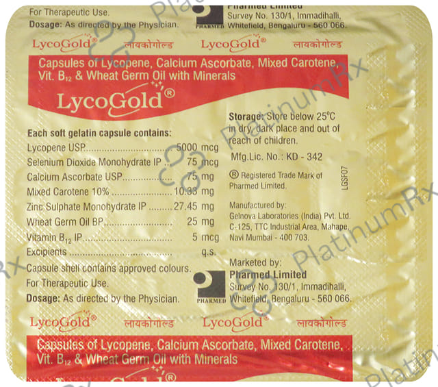 Lycogold Capsule 10s