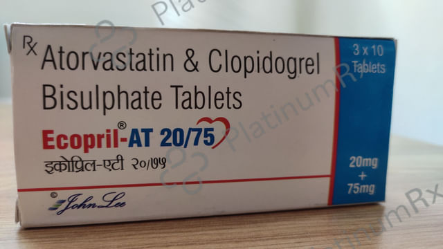 Ecopril AT 20/75mg Tablet 10s