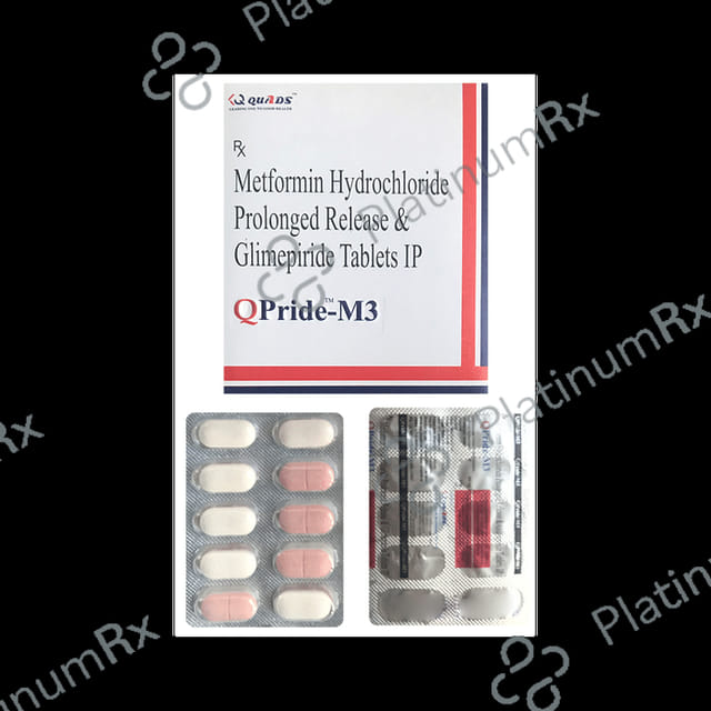 QPride M3/500mg Tablet PR 10s