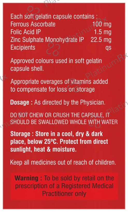 Fervil XT Soft Gelatin Capsule 10s