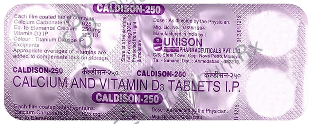 Caldison 250mg Tablet 10s