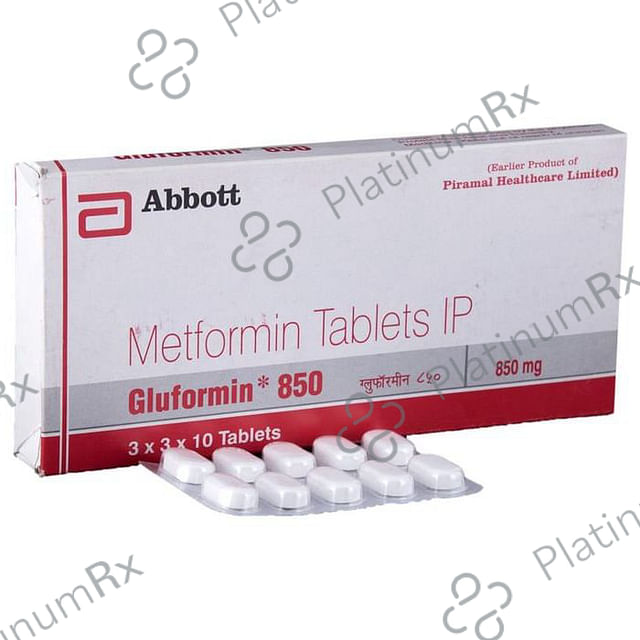 Gluformin 850 Tablet