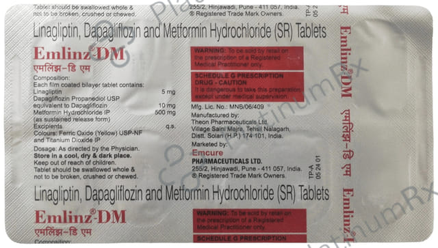 Emlinz DM Tablet 10s