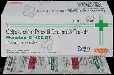 Monotax O 100mg Tablet DT 10s