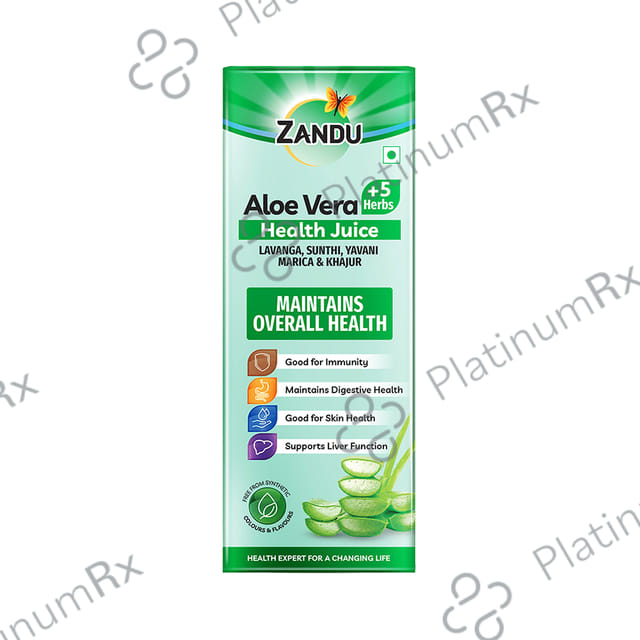 Zandu Aloe Vera +5 Herbs Health Juice