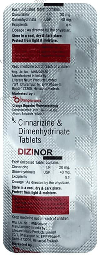 Dizinor Tablet
