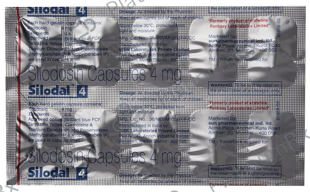 Silodal 4mg Capsule 10s