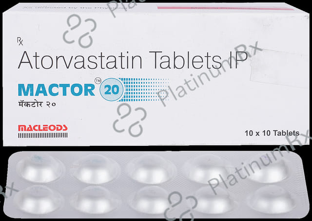 Mactor 20mg Tablet 10s