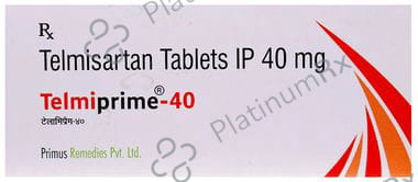Telmiprime 40mg Tablet 10s