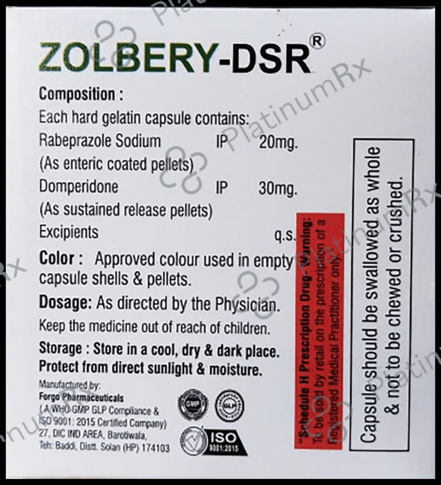 Zolbery DSR Capsule 10s