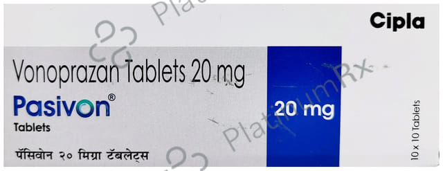 Pasivon 20mg Tablet 10s