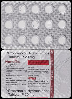 Nuro Beta 20mg Tablet 15s