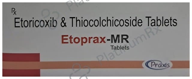 Etoprax MR 60/4mg Tablet 10s