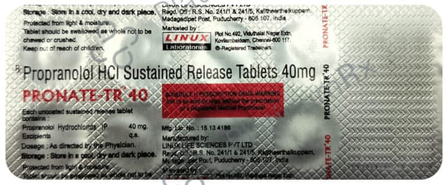 Pronate TR 40mg Tablet 10s