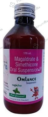 Omlance Oral Suspension Mint Sugar Free