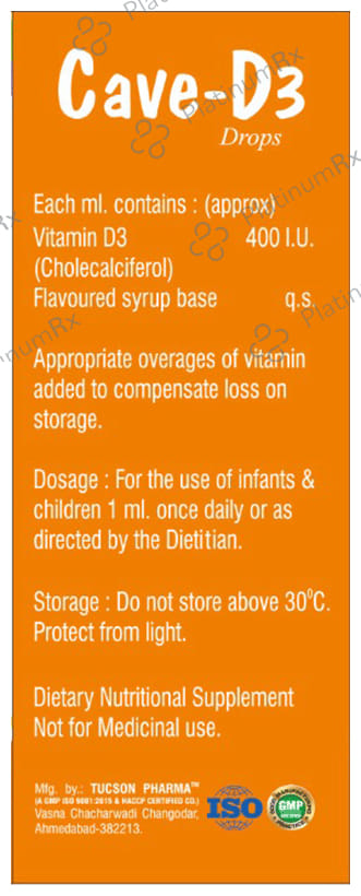 Cave-D3 Oral Drops