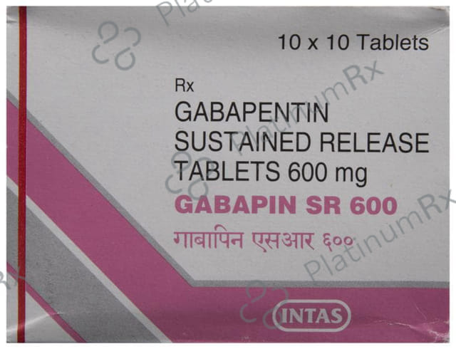 Gabapin SR 600mg Tablet 10s