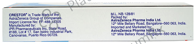 Crestor 20mg Tablet 10s