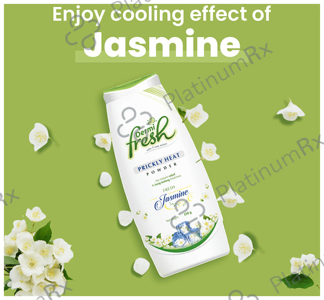 Dermifresh Prickly Heat Powder Fresh Jasmine