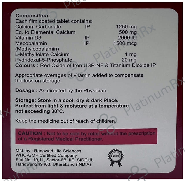 Calvishel XT Tablet 15s