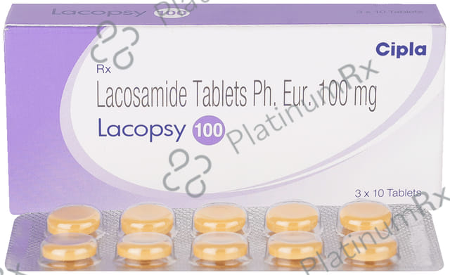Lacopsy 100mg Tablet 10s