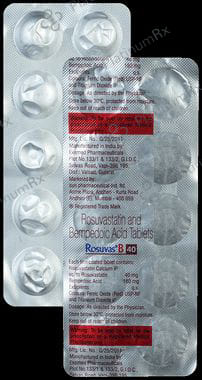 Rosuvas B 180/40mg Tablet 10s