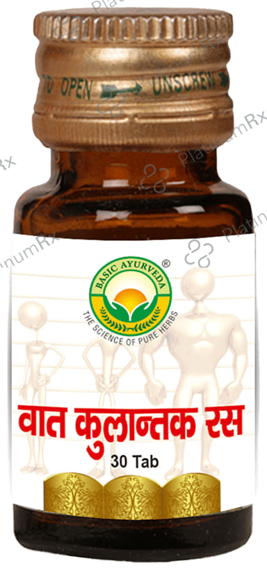 Basic Ayurveda Vata Kulantak Ras Tablet 30 tablets