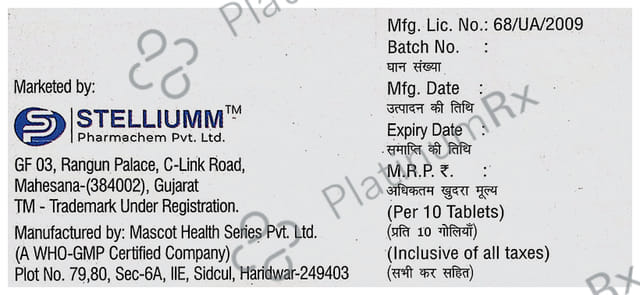 GujTel 12.5/40mg H Tablet 10s