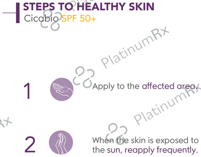 Bioderma Cicabio Soothing Repairing Care SPF 50+ Cream 30ml