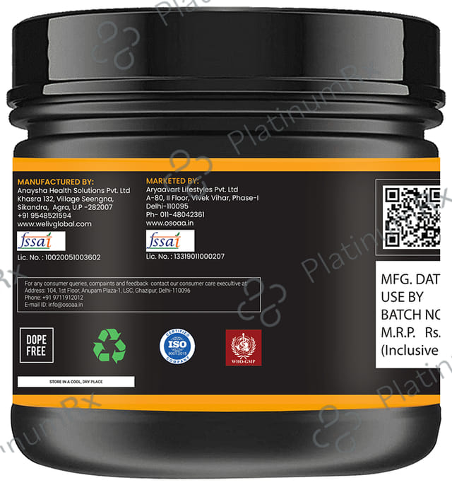 OSOAA L-Arginine Unflavored