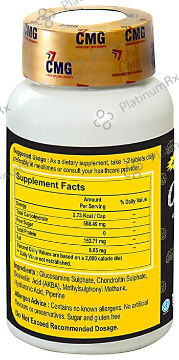 CMG Nutritions Osteorelief Tablet