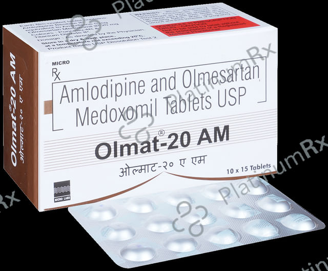 Olmat 20 AM 20/5mg Tablet 15s