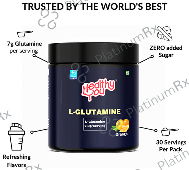 Healthy You L-Glutamime 5gm Powder Orange